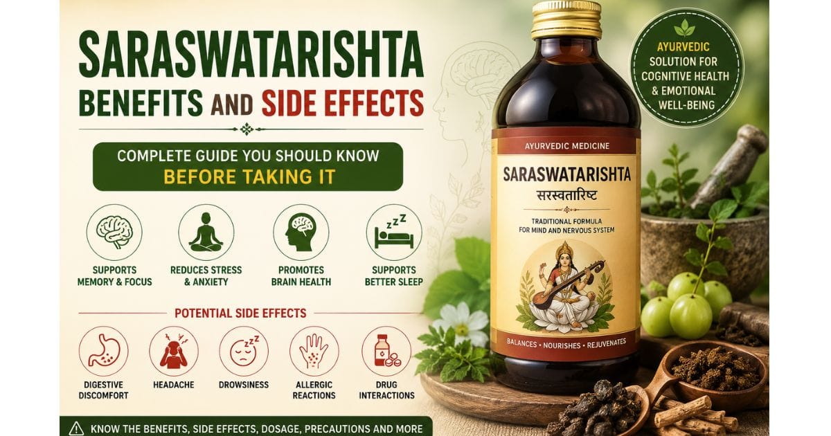 Saraswatarishta benefits and side effects
